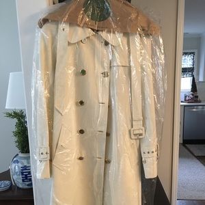 Tory Burch cream Trench coat